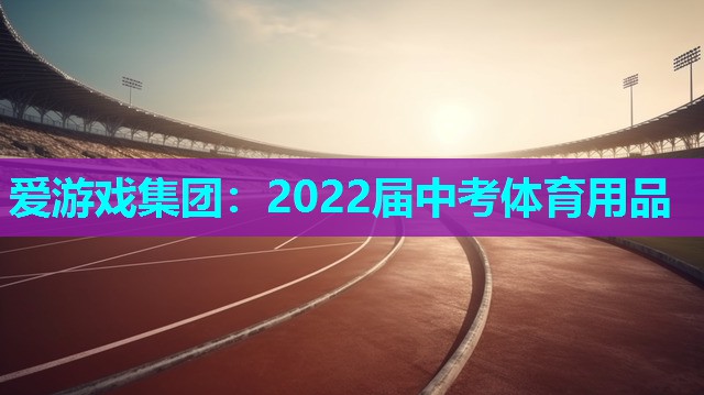 2022届中考体育用品