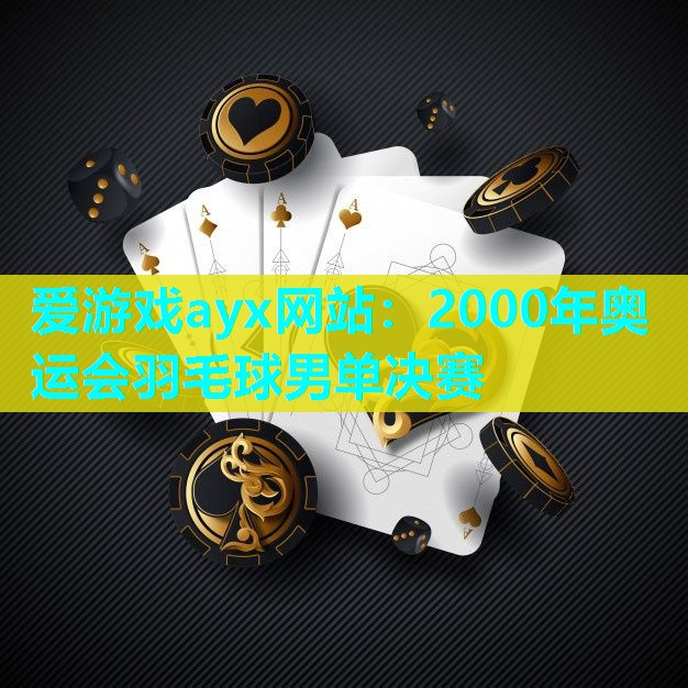 2000年奥运会羽毛球男单决赛